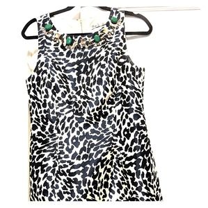 Eliza J Animal Print Dress